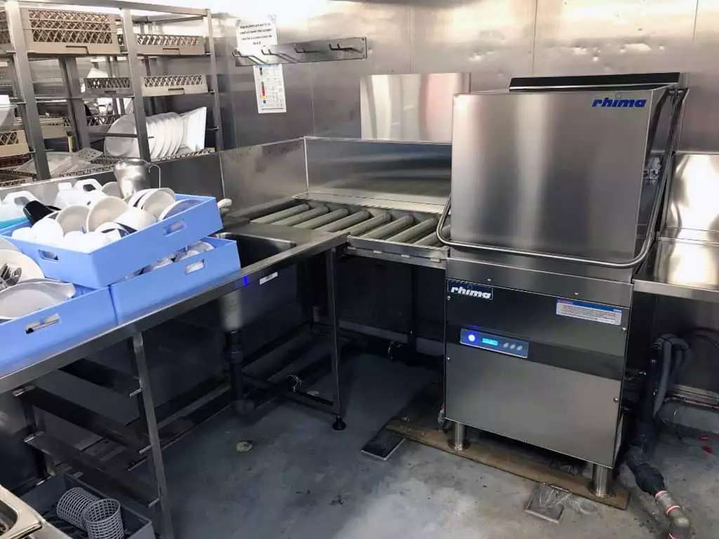 ht 14 optima washing with heat recovery installed on a marine ship