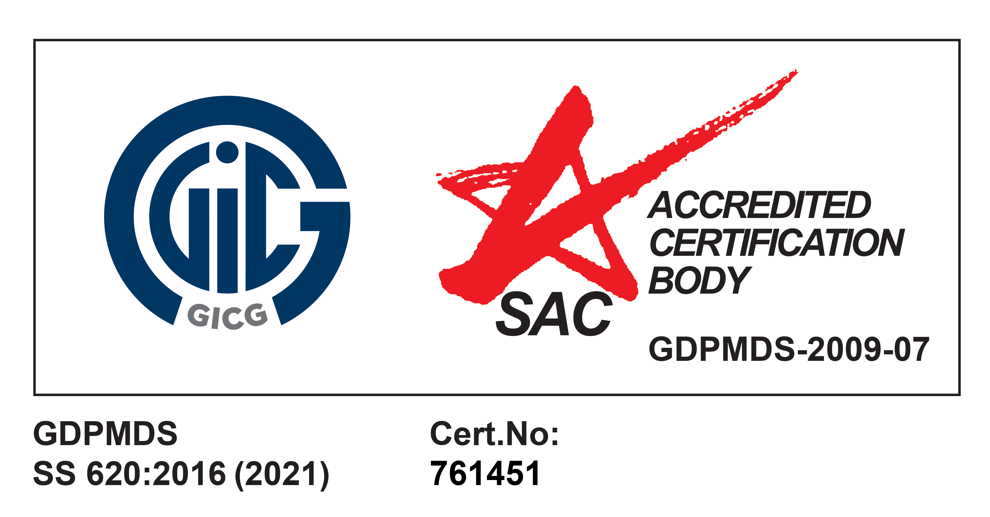 GICG accreditation